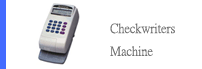 Checkwriters Machine